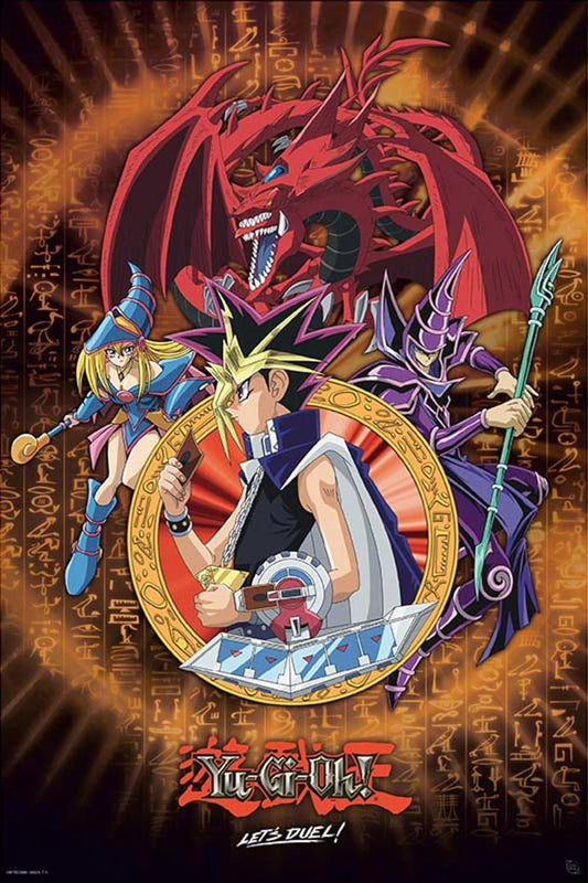 Yu-Gi-Oh - Yugi Slifer and Magician Maxi Poster