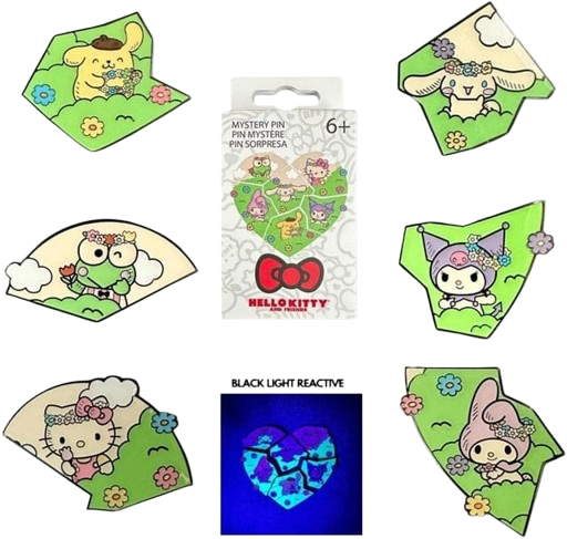 Loungefly - Hello Kitty & Friends Flower Crown Puzzle Blind Box Enamel Pin