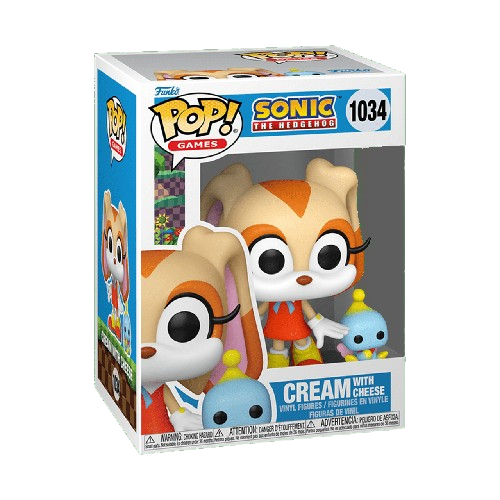 Sonic The Hedgehog - Cream with Cheese #1034 Funko Pop!