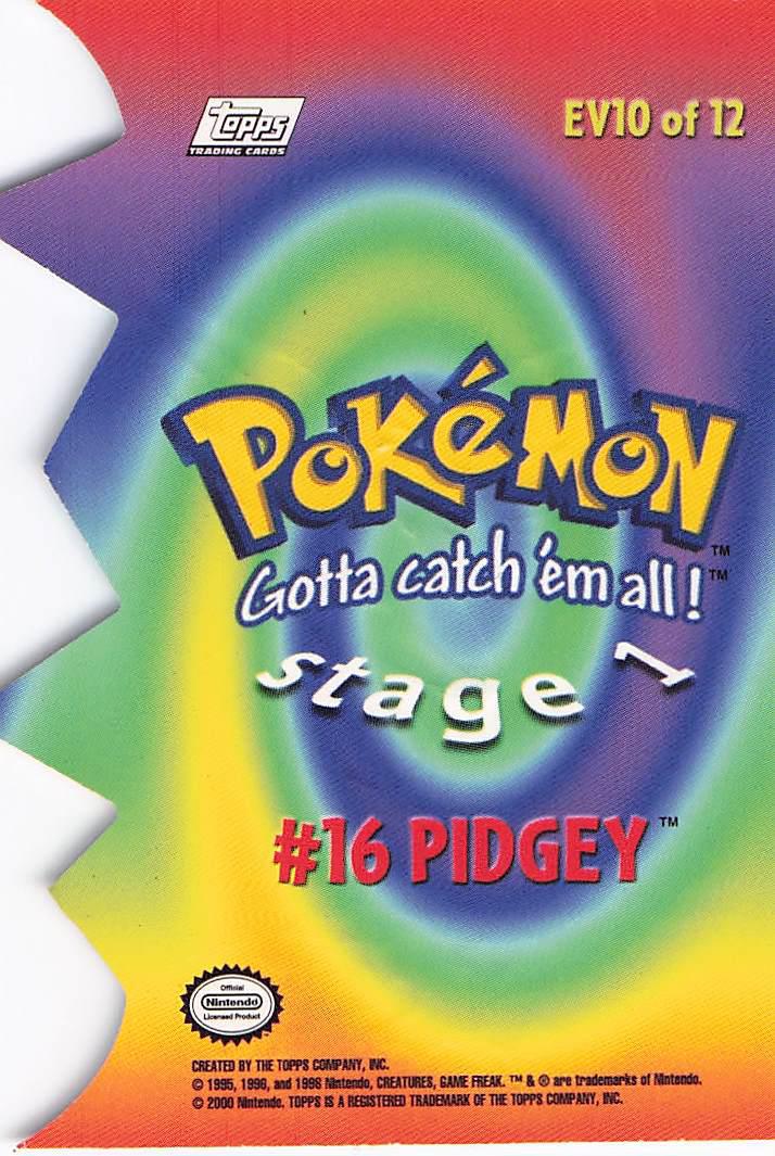 Pidgey EV10/12 (Topps)