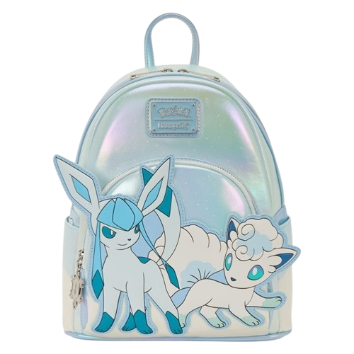 Loungefly - Pokemon Ice Type Winter Vulpix & Glaceon Mini Backpack
