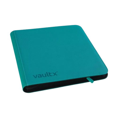 Vault X - Teal 12 Pocket Zip Binder