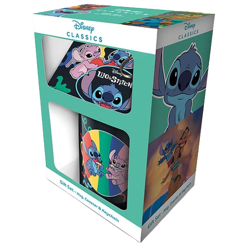 Lilo & Stitch - You're My Fave Mug Coaster & Keychain Gift Set
