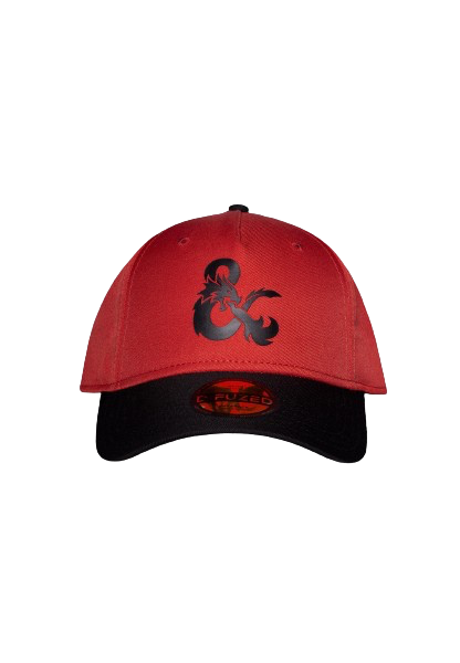 Dungeons & Dragons - Difuzed Red & Black Adjustable Cap