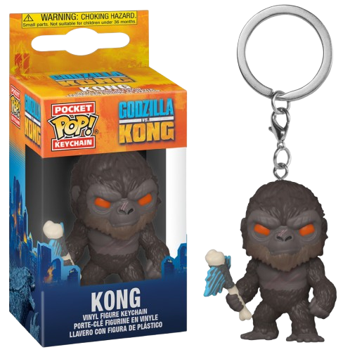Godzilla Vs Kong - Kong with Axe Pocket Pop! Keychain