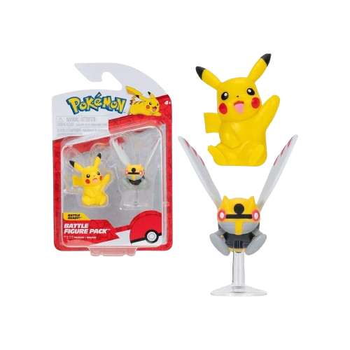 Pokemon - Pikachu & Ninjask Battle Figure