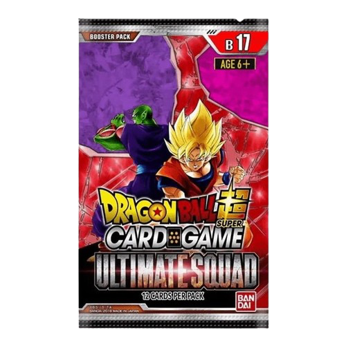 Dragonball Card Game: Unison Warrior Series Booster Pack UW8 (B17)
