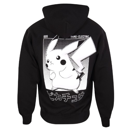Pokemon - Halftone Pikachu Hoodie