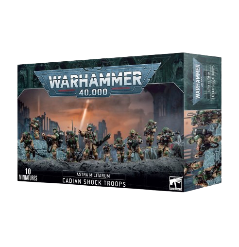 Warhammer: 40K - Astra Militarium: Cadian Shock Troops