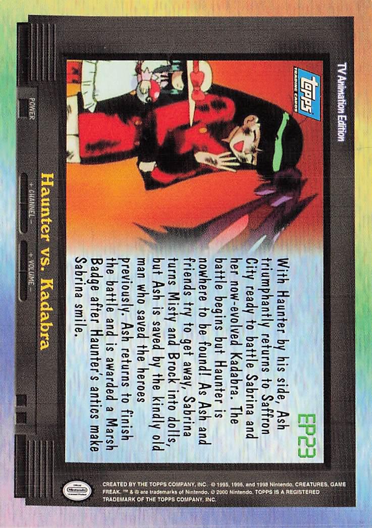 EP23 Haunter vs. Kadabra