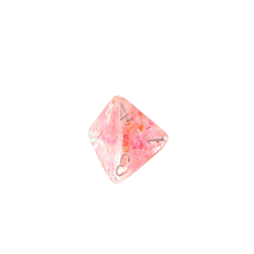 Gamegenic - Peach Candy-Like Series RPG Dice Set