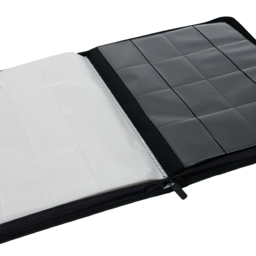 Vault X - Black 16 Pocket Exo-Tec Zip Binder