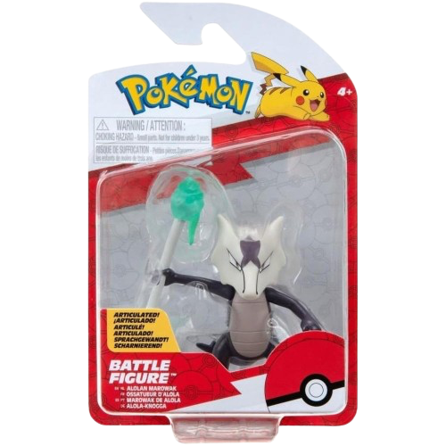 Pokemon - Alolan Marowak Battle Figure