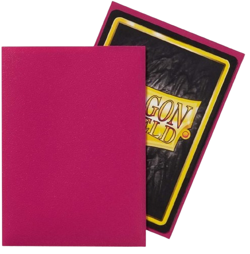 Dragon Shield - Matte Magenta Sleeves (100)