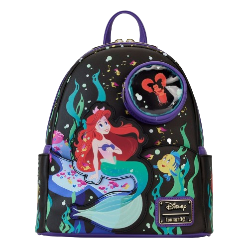 Loungefly - Disney: The Little Mermaid 35th Anniversary Life Is The Bubbles Mini Backpack