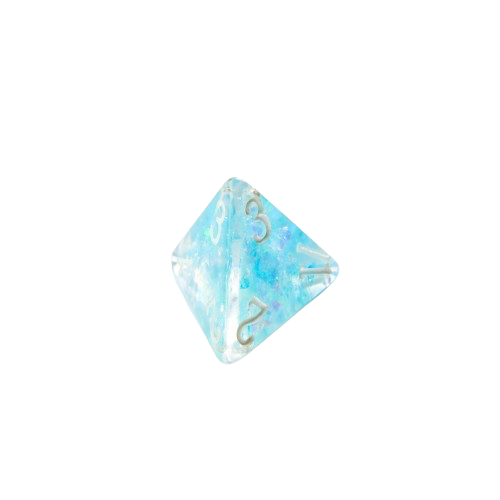 Gamegenic - Blueberry Candy-Like Series RPG Dice Set