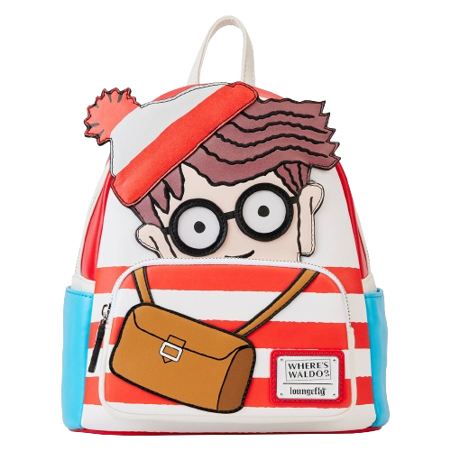 Loungefly - Where's Wally (Waldo) Cosplay Mini Backpack