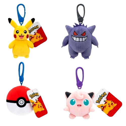Pokemon - 3.5" Bag Clip Plush