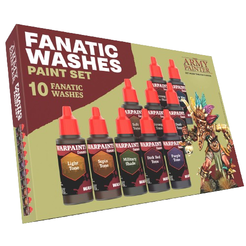The Army Painter - Warpaints Fanatic: Washes Paint Set