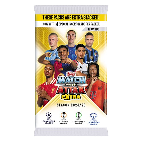 match attax extra booster box Amazon.com: Topps Match Attax Extra 2025 - Mega Tin