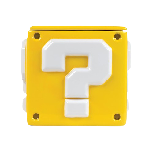 Super Mario - Question Mark Block Cookie Jar