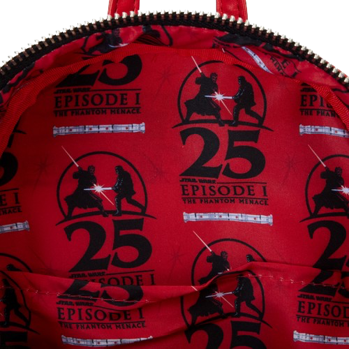 Loungefly - Star Wars: The Phantom Menace 25th Anniversary Darth Maul Cosplay Mini Backpack