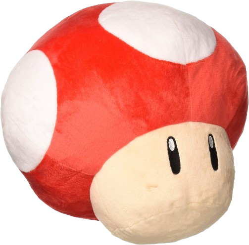 Super Mario - Club Mocchi Mocchi Super Mushroom Plush