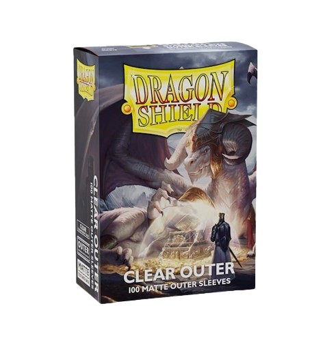 Dragon Shield - Clear Matte Outer Sleeves (100)