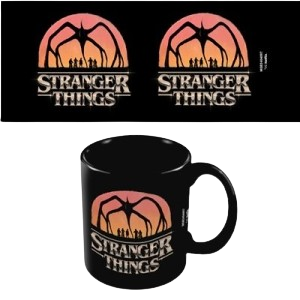 Stranger Things - Logo Black Pod Mug