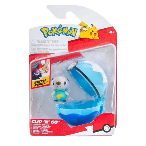 Pokemon - Oshawott Clip 'N' Go Figure