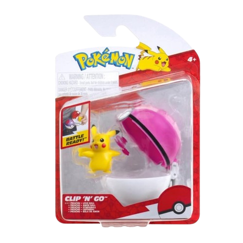 Pokemon - Pikachu Clip 'N' Go Figure
