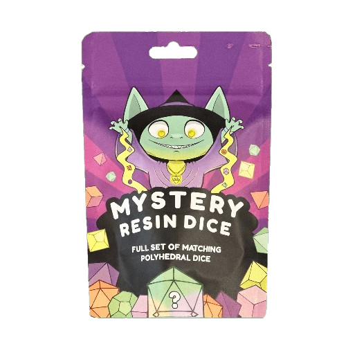 Mystery Dice Goblin - Halloween Mystery Polyhedral Dice Set