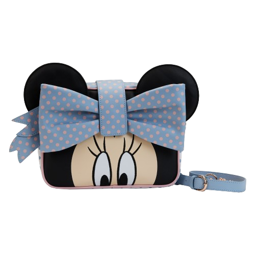 Loungefly - Minnie Mouse Pastel Polka Dot Crossbody Bag