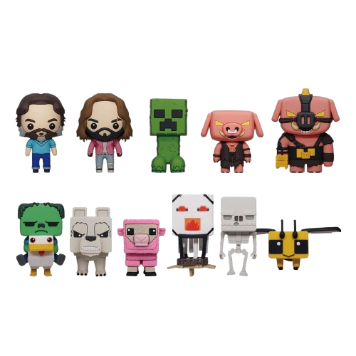 Minecraft - A Minecraft Movie 3D Figure Bag Clip