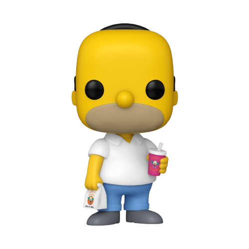 The Simpsons - Homer Simpson with Krusty Burger #1737 Funko Pop!