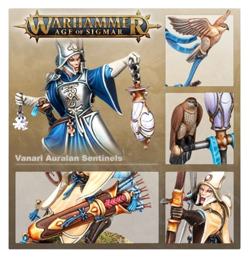 Warhammer: Age of Sigmar - Lumineth Realm Lords Vanari Aural Sentinels