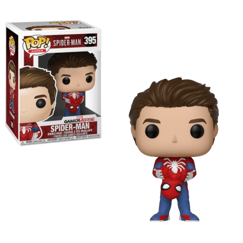 Spider-Man - Unmasked Spider-Man #395 Funko Pop!