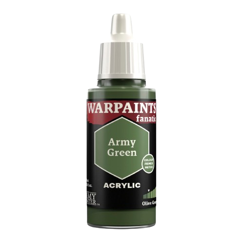The Army Painter - Warpaints Fanatic Acrylic: Army Green
