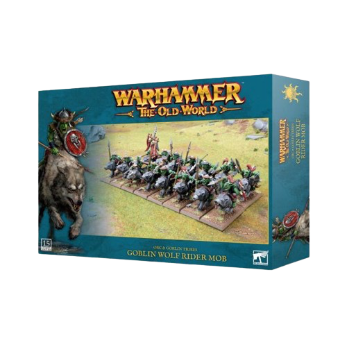 Warhammer: The Old World - Orc & Goblin Tribes: Goblin Wolf Rider Mob