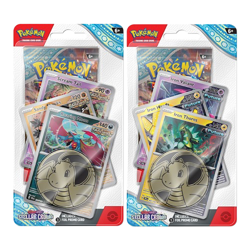 Pokemon - Stellar Crown Premium Checklane Booster Pack