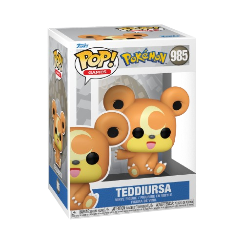 Pokemon - Teddiursa #985 Funko Pop!