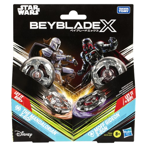 Beyblade X - Star Wars: The Mandalorian vs Moff Gideon