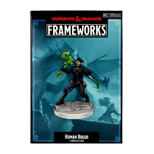 Dungeons & Dragons - Frameworks: Female Human Rogue Miniature