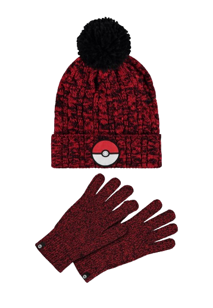 Pokemon - Beanie And Knitted Gloves Gift Set