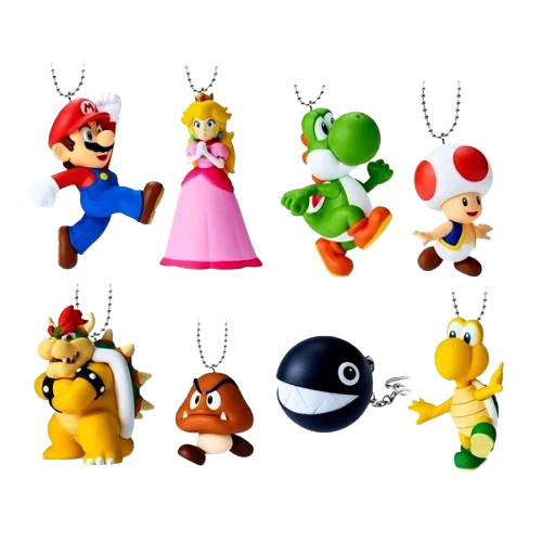 Super Mario - Mascot Charm Collection