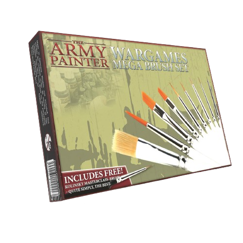 The Army Painter - Wargames Mega Brush Set