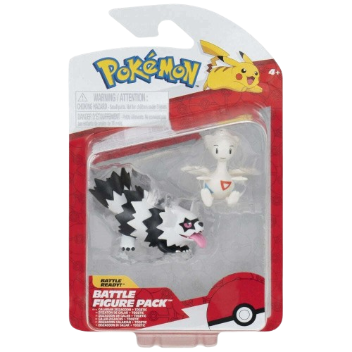 Pokemon - Galarian Zigzagoon & Togetic Battle Figure Set