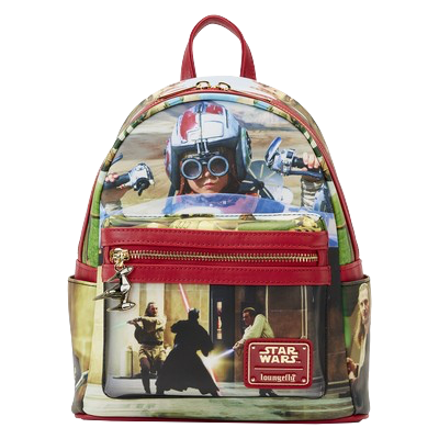 Loungefly - Star Wars Phantom Menace Scenes Mini Backpack