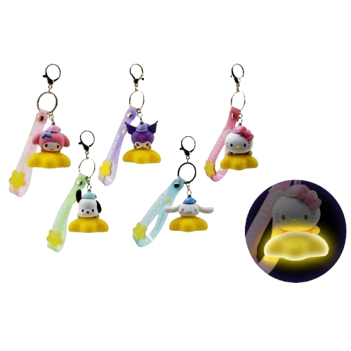 Hello Kitty - Hello Kitty and Friends Light-up Star Series Keychain