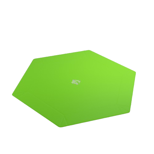 Gamegenic - Black/Green Hexagonal Magnetic Dice Tray